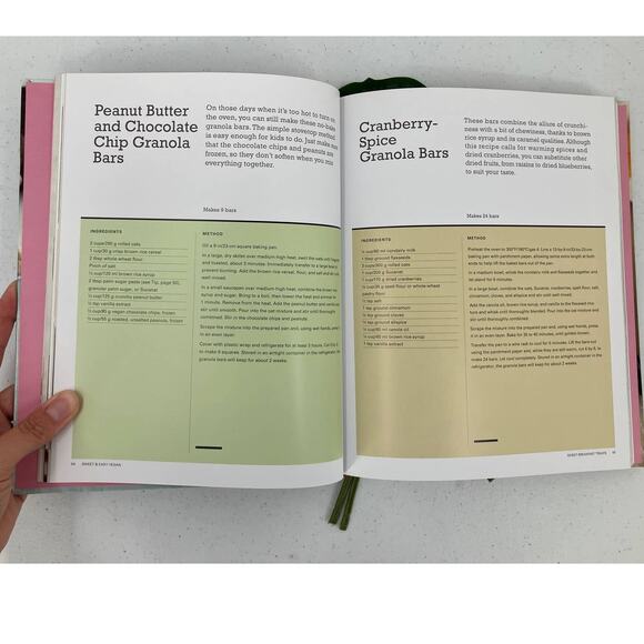 The Smoothie Recipe Book Sweet & Easy Vegan Cookbook Kitchen Cooking Hardcover - Picture 8 of 9